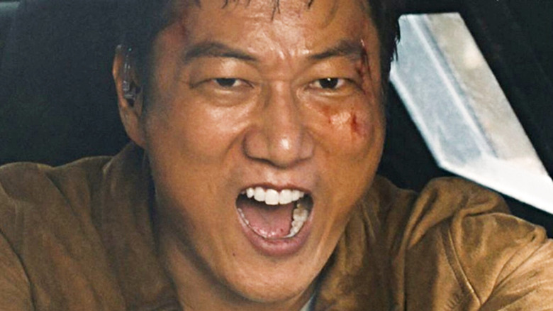 Sung Kang yelling in F9