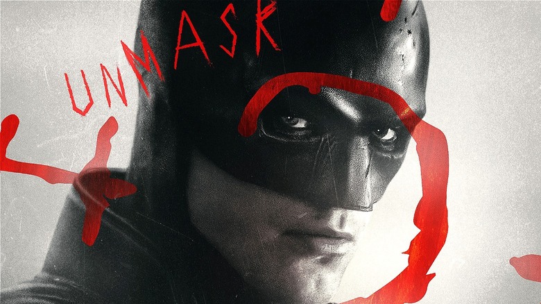 Batman photo with red markings over it