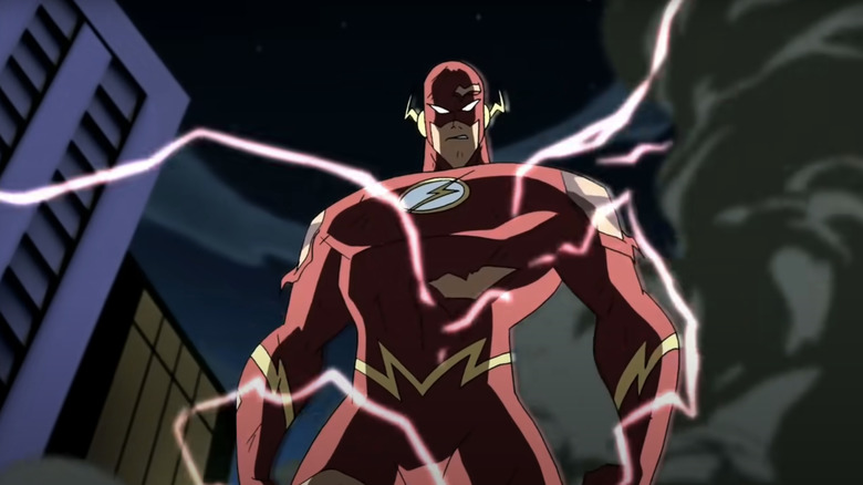 The Flash is super-charged by the Speed Force in Justice League Unlimited (2004-2006)