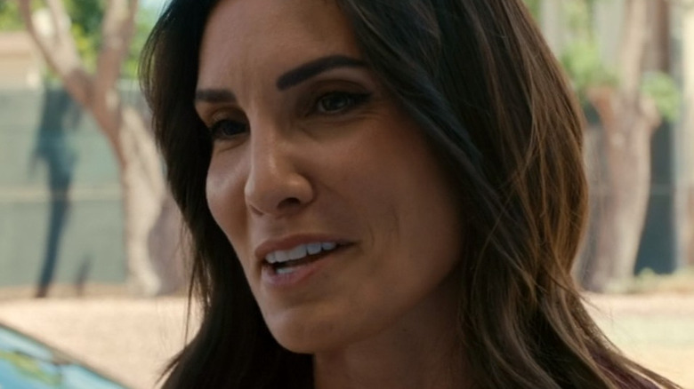 Kensi Bly giving a smile on NCIS: Los Angeles