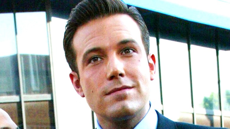 Ben Affleck coifed hair