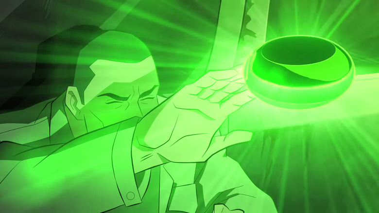 John Stewart getting the ring