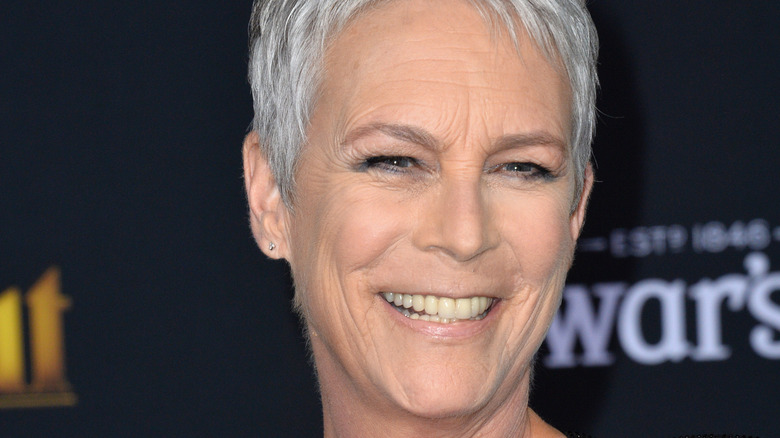 Jamie Lee Curtis smiling