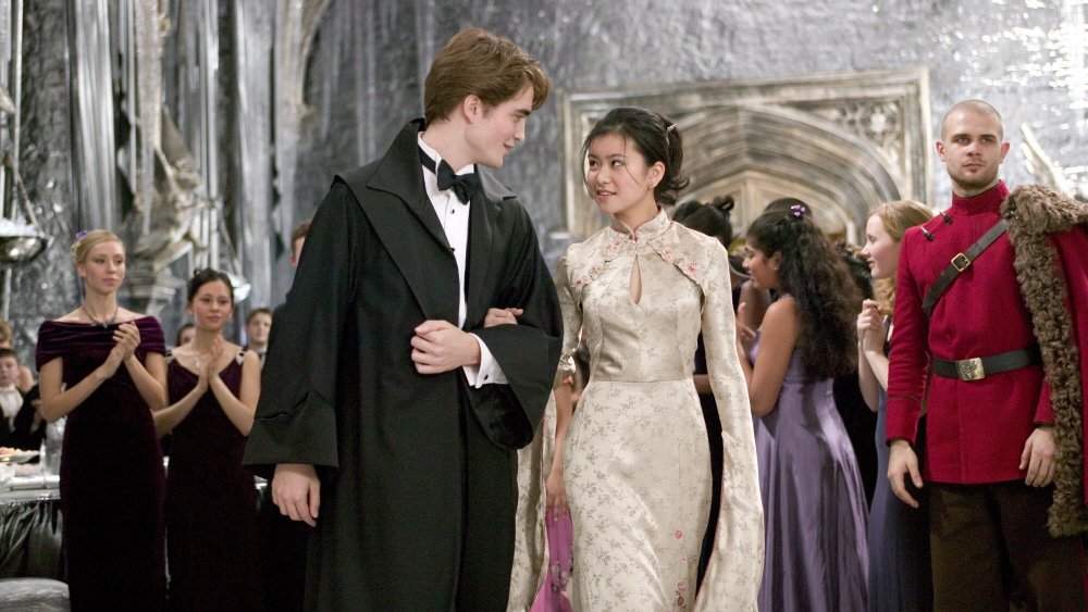 Robert Pattinson and Katie Leung in Harry Potter and the Goblet of Fire