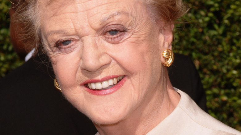 Angela Lansbury smiles