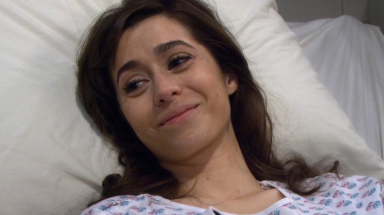 Tracy crying