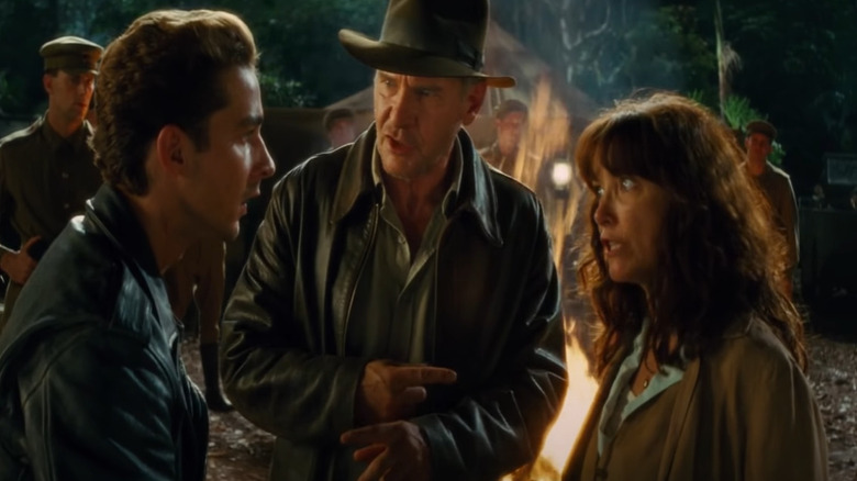 Mutt, Indiana Jones, and Marion