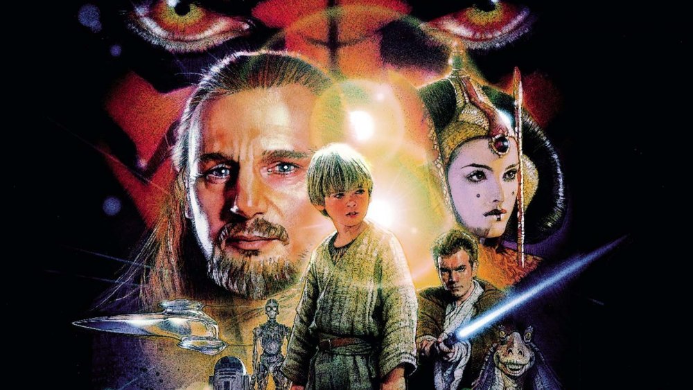 Movie poster for Star Wars Episode I: The Phantom Menace