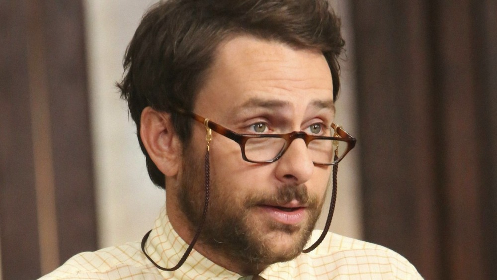 Charlie wearing glasses