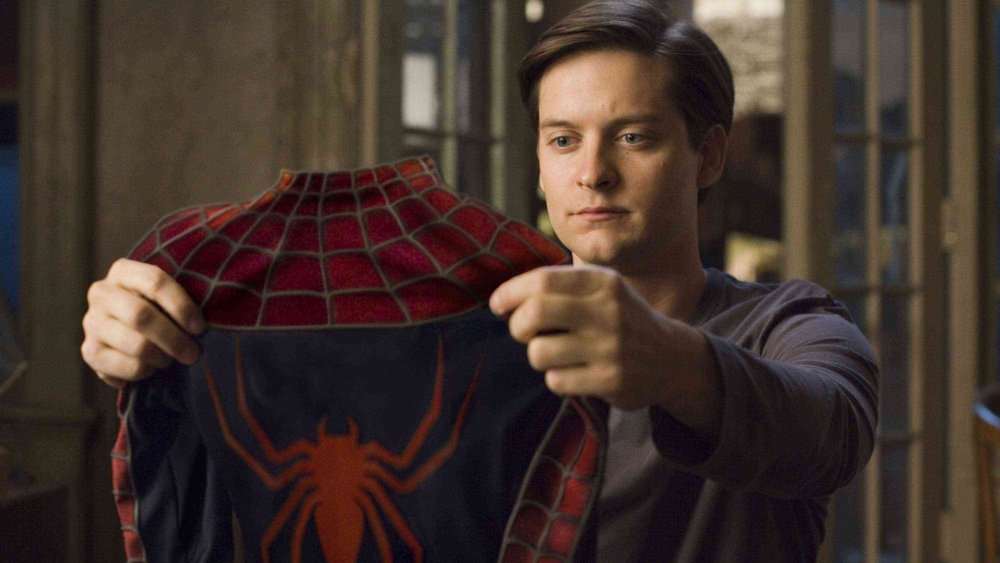 Tobey Maguire as Peter Parker in Spider-Man