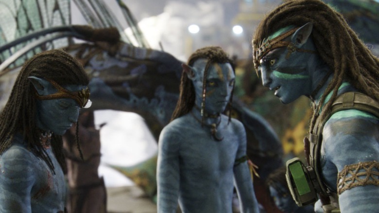 Jake yelling at Neteyam and Lo'ak