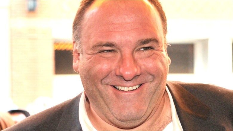 James Gandolfini smiling