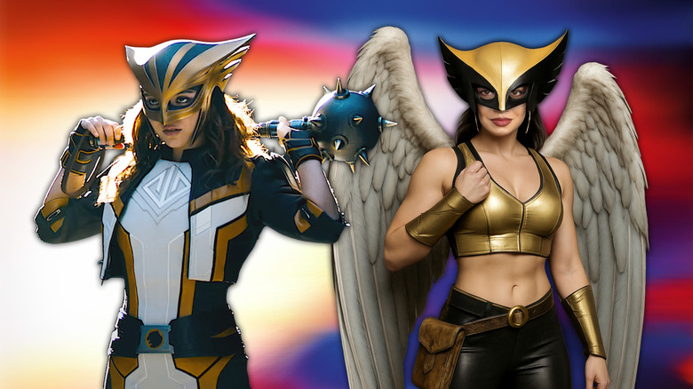 Isabela Merced as Hawkgirl and Hawkgirl image