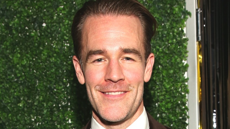 James Van Der Beek smiling