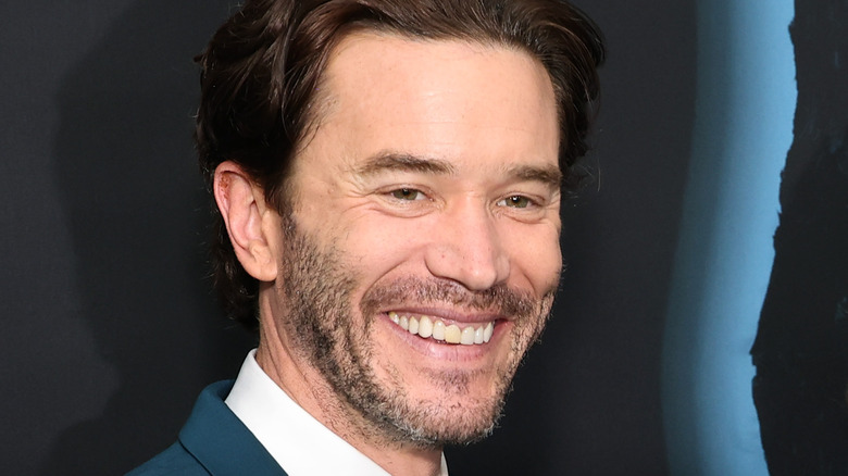 Tom Pelphrey smiling