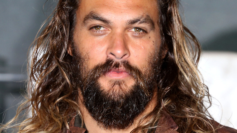 Jason Momoa looking mysterious