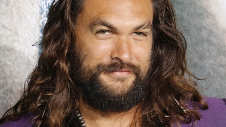 Jason Momoa smiling