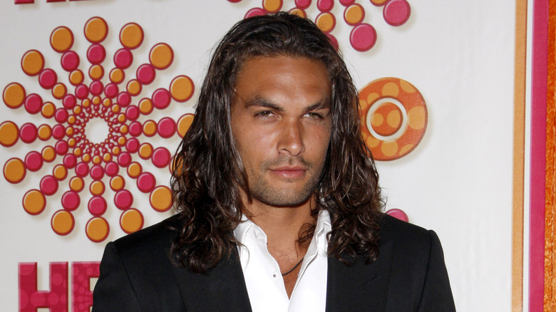 Jason Momoa smiling
