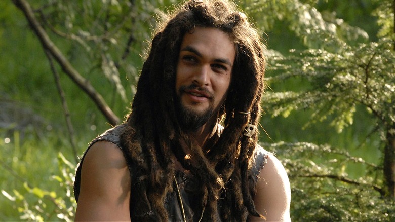 Ronon Dex outside smiling on 