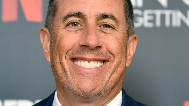 Jerry Seinfeld smiling