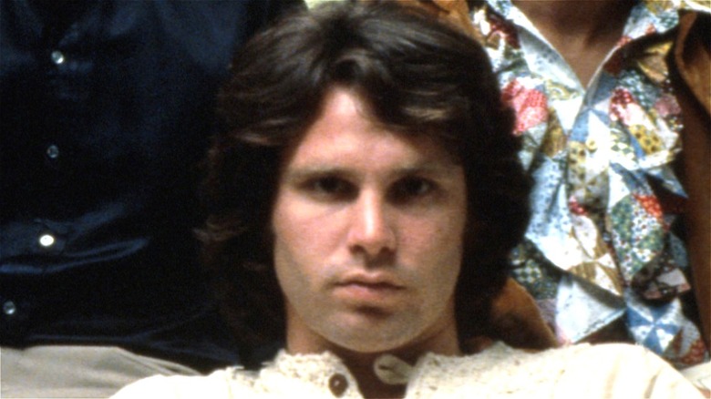Jim Morrison staring