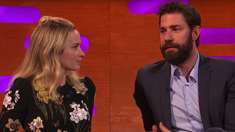John Krasinski and Emily Blunt