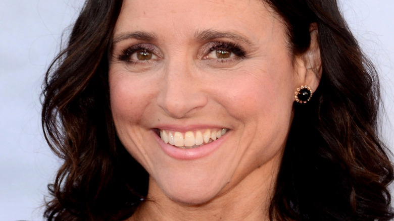 Julia Louis-Dreyfus smiling