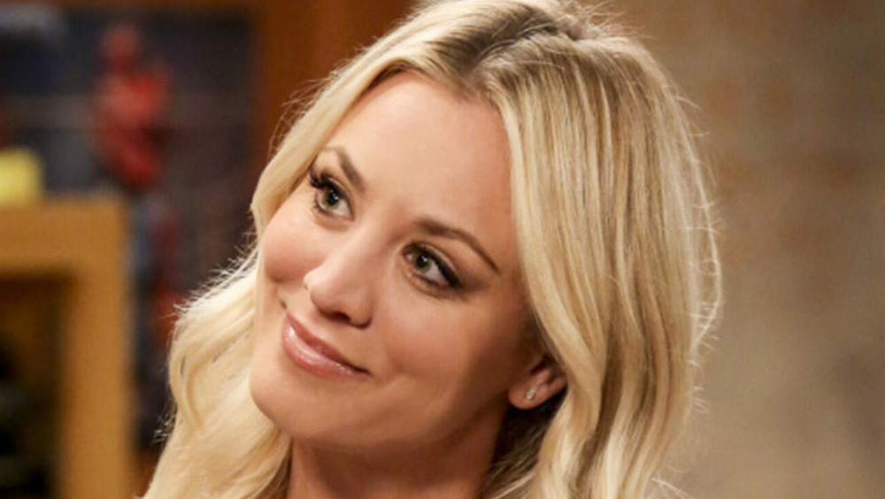 Kaley Cuoco smiling