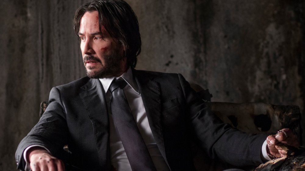 Keanu Reeves as John Wick in John Wick: Chapter 2