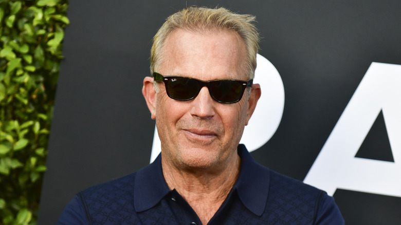Kevin Costner smiling