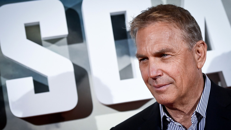Kevin Costner smiling
