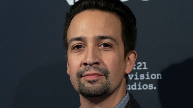 Lin-Manuel Miranda on the red carpet