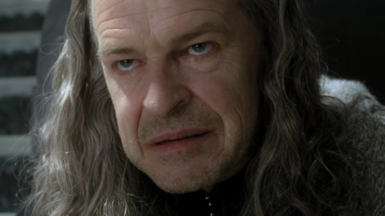Denethor sneers at Gandalf