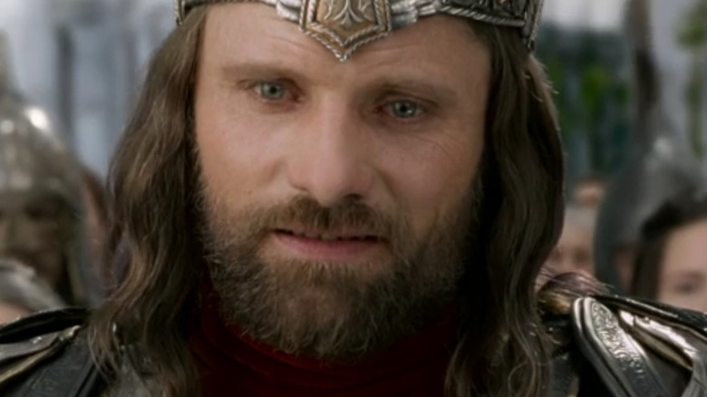 Aragorn looks on benevolently