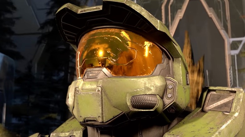 Master Chief looks up