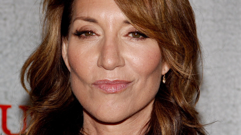 Katey Sagal smirking