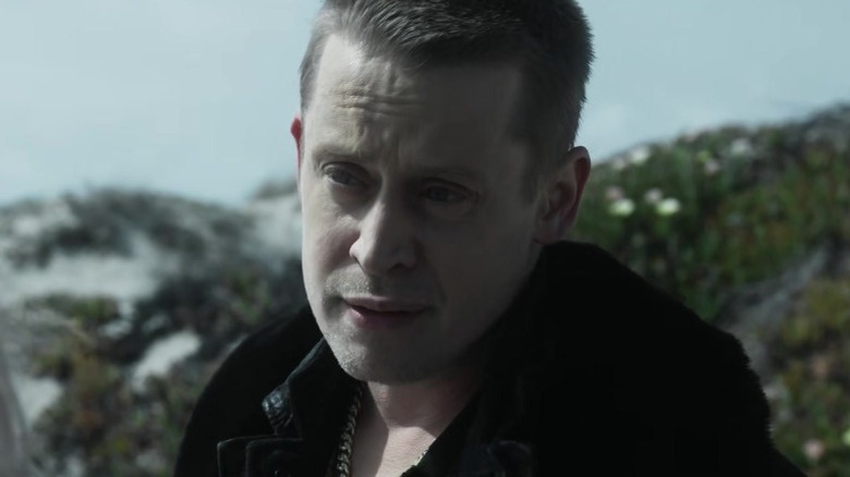 Close-up of Mickey on the beach