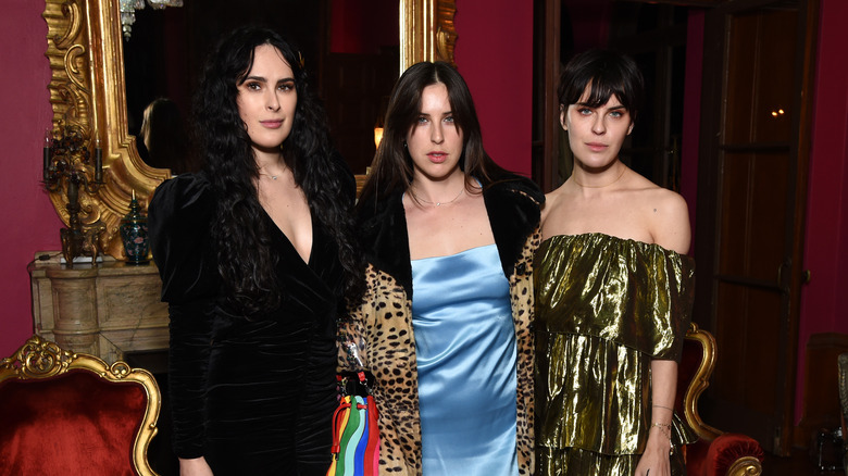 Rumer, Scout, Tallulah Willis red carpet 