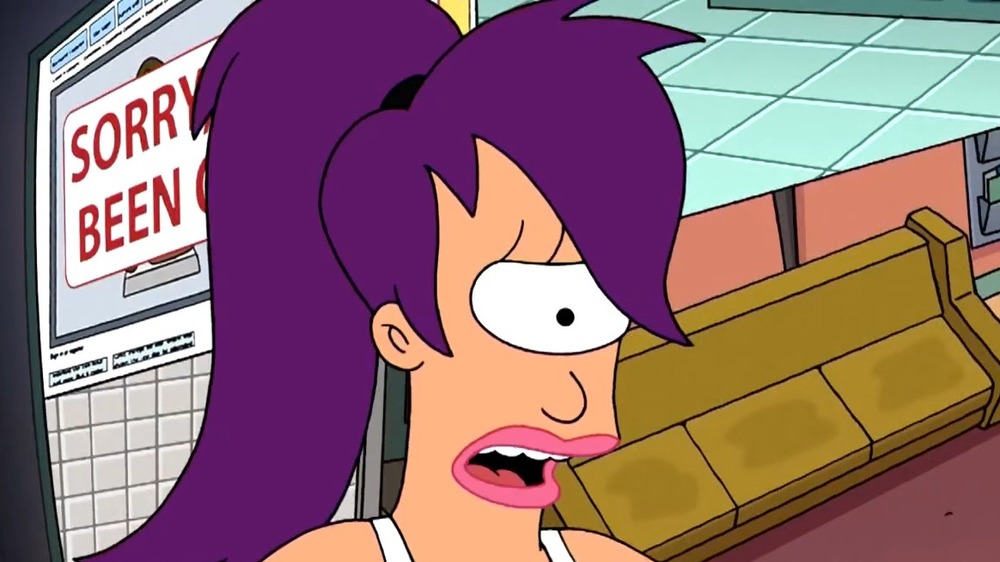 Futurama Leela shocked