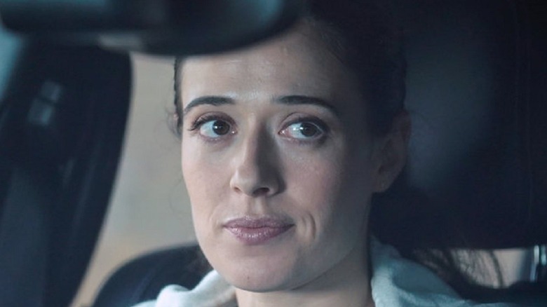 Marina Squerciati Kim Burgess in car