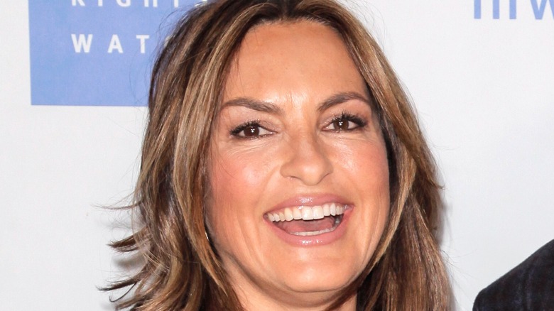 Hargitay smiles at event 