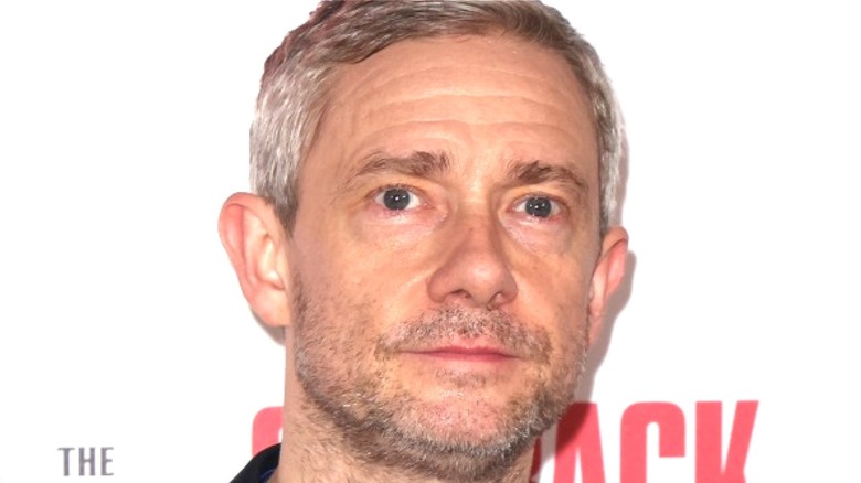 Martin Freeman poses for the camera