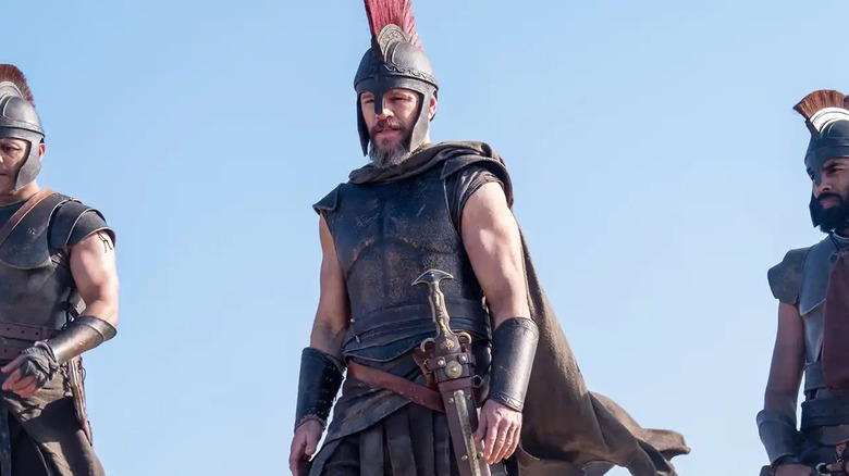 Odysseus stands tall in "The Odyssey" (2026)