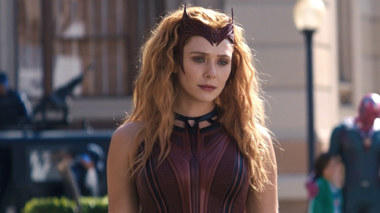 Wanda looking sad