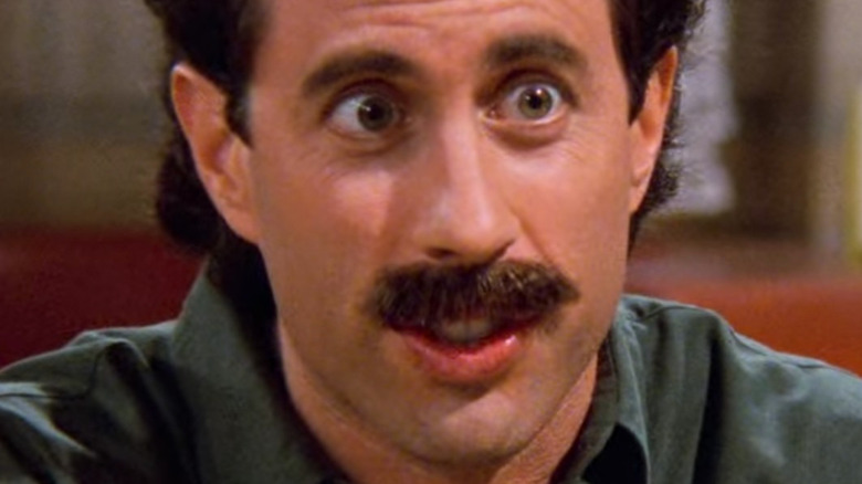 Jerry Seinfeld with mustache