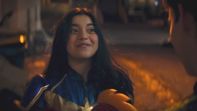 Kamala Khan talking to her friend
