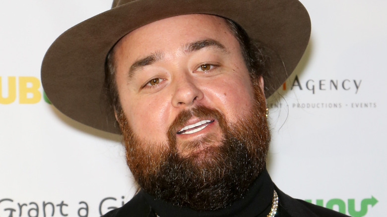 Chumlee posing hat