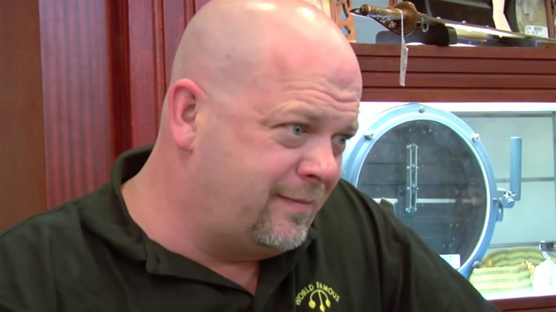 Rick Harrison smirking