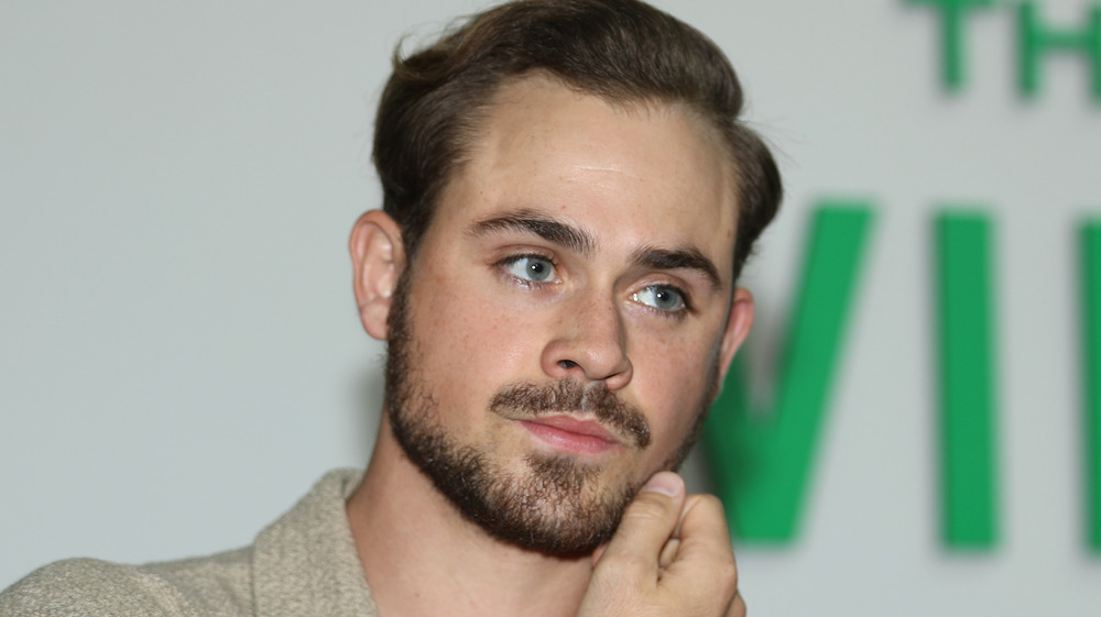 Dacre Montgomery with beard