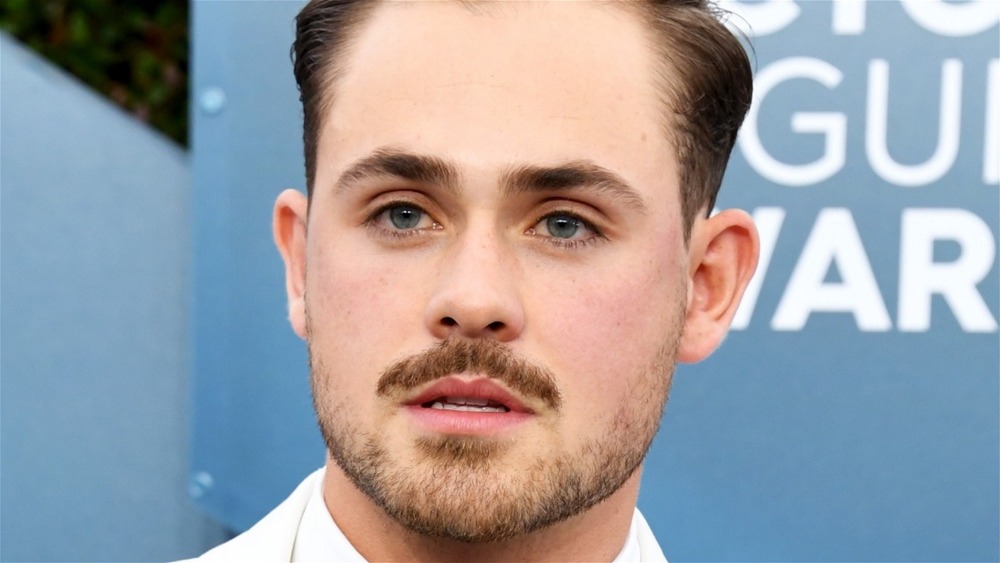 Dacre Montgomery mustache